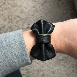 Cute leather bracelet
